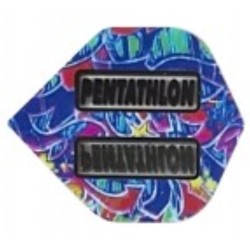 Plumas Pentathlon Standard Colores Y Flechas 2043