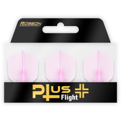 Feather Bulls Darts Robson Crystal standard small transparent pink 51756