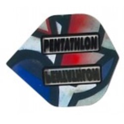 Plumas Pentathlon Standard Azul/roja/gris 2051