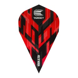 Feathers Target Darts Sierra vision ultra red steam 332830