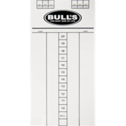 Tabuleiro Dardo Bulls Darts 30x60cm Cor Branca 67306