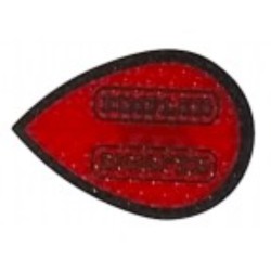 Plumas Dimplex Oval Vermelho 407p