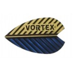 Plumas Vortex Dourado/azul 9002