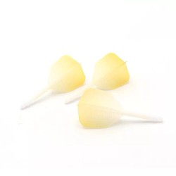 Federn Flights Darts Cuesoul Große Ak5 Gradation Gelb Shape S Csak-56sjb