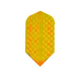 Plumas Iridescentes Embossed Slim Amarelo