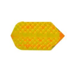 Plumas Iridescentes Embossed Slim Amarelo