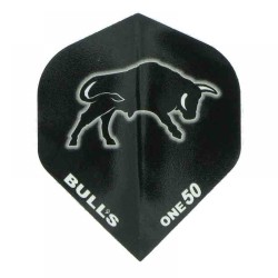 Plumas Bulls Darts Standard One50 - Black  Bu-50801
