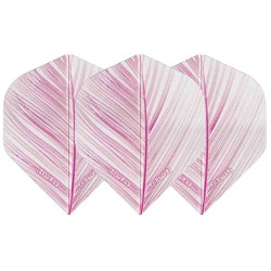 Feathers Loxley Darts Pink transparent standard number 2