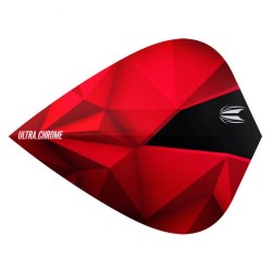 Fülle Target Darts Shard Ultra Chrome Red Kite Flüge 333090