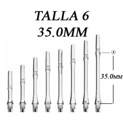 Stäbe Fit Shaft Gear Slim Feste Weiß Größe 6