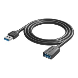 Cabo USB 3.0 com conectores USB-macho para USB-fêmea 2m Vas-a45-b200