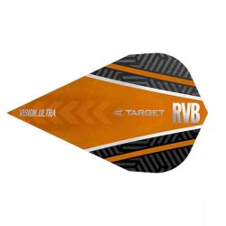 Plumas Target Darts Rvb Vision Ultra B/laranja Curva 332070