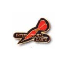 Pin international darts black