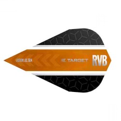 Plumas Target Darts Rvb Vision Ultra B/laranja Stripe 331810