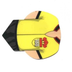 Plumas Ruthless Supremo 180 Amarelo