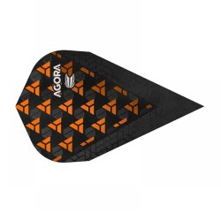 Plumas Target Darts Agora Ultra Ghost Orange Vapor 332670