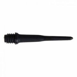 Pontos Harrows Darts Pro Tip Preto 2ba 25mm 1000 unidades