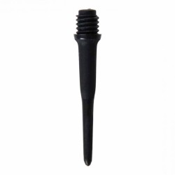 Pontos Harrows Darts Pro Tip Preto 2ba 25mm 1000 unidades