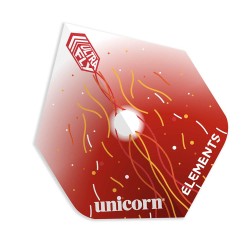 Plumas Unicorn Darts Ultrafly Big Wing 100 Elements Firestorm  68961