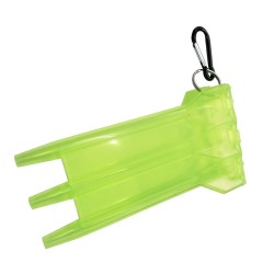 Green transparent plastic protective case 70800g