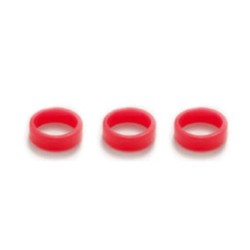 L-style plastic clips L-ring Red