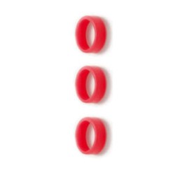 Clips Plastico L-style L-ring Rojo