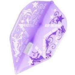 L-shaped feathers Champagne Meg Ver. 2 Purple