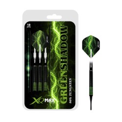 Xqmax Sports Darts Green Shadow 18g 80% Qd7000830