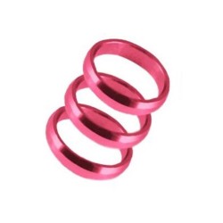 Clips Supergrip Rings Pink Harrows Darts 3 Units