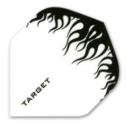 Feathers Target Pro 100 standard white raices black 116460