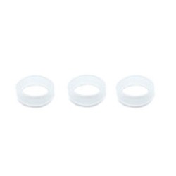 Clips Plastic L-style L-ring white