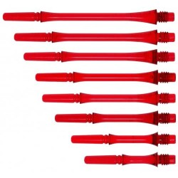 Canas Fit Shaft Gear Slim Giratório Vermelho Tamanho 6