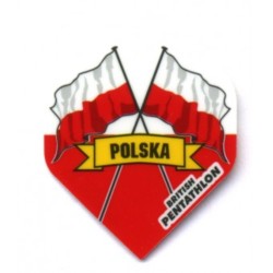 Plumas Pentathlon Standard Bandera Polonia 2424
