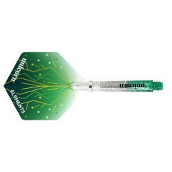 Plumas Gripper 4 Elements Thunderstorm Unicorn Darts Pack Verde 74707