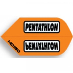Pluma Pentathlon Hd 150 Micrones Slim Naranja Salmón