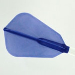 Plumas Fit Flight Air Fantail Azul Oscuro F-shape