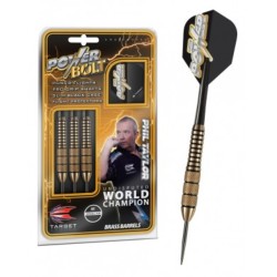 Dardo Target Darts Punta Metal Power Bolt Phil Taylor 22g Latão 200280