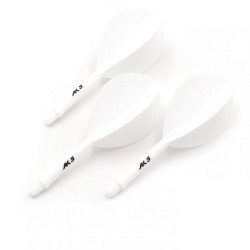 Feathers Cuesoul Flights Ak5 Pear M White and Csak-58sdys