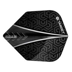 Plumas Target Darts Vision Ultra Black Fin n.o 6 331070