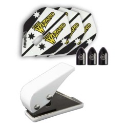 Durchbohrer Whizlock System Winmau Darts Flight Punch 8365