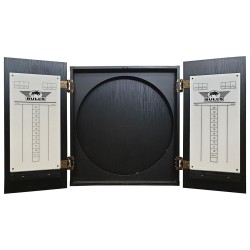 Armario Bull`s Deluxe Wooden Cabinet Black Bu-67205