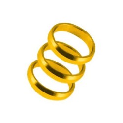 Clips Supergrip Rings Ouro Harrows Darts 3 Unidades
