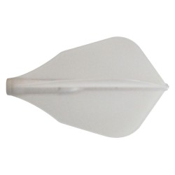 Plumas Fit Flight 6 Unid. W-shape Natural Branco Natural