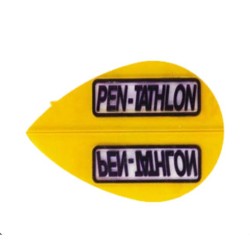 Pluma Pentathlon Original Amarelo Oval