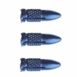 Protector Feathers Aluminum Blue Castle Bullet Flight Protectors