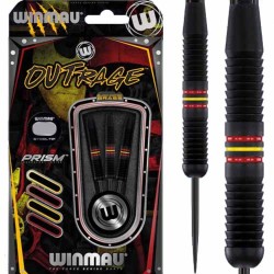 Dart Winmau Darts Outrage 20g Brass Black is 1231.20