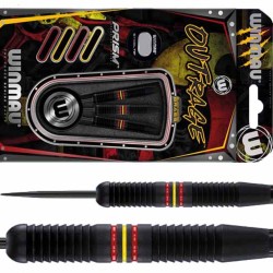 Dart Winmau Darts Outrage 20g Brass Black is 1231.20