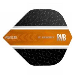 Feathers Target Darts Rvb Vision Ultra B orange stripe 331790