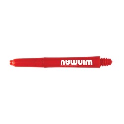 Cañas Winmau Logo Short Red (35 Mm) 7010.102