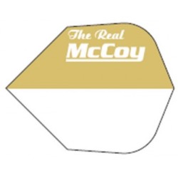 Mccoy-Standard-Federn Weiß/Gold Weißer Text Mc-009